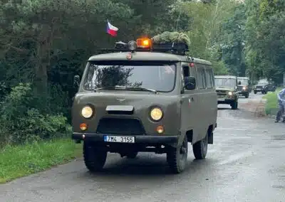 Akce v bunkru pro fandy historických vojenských vozidel