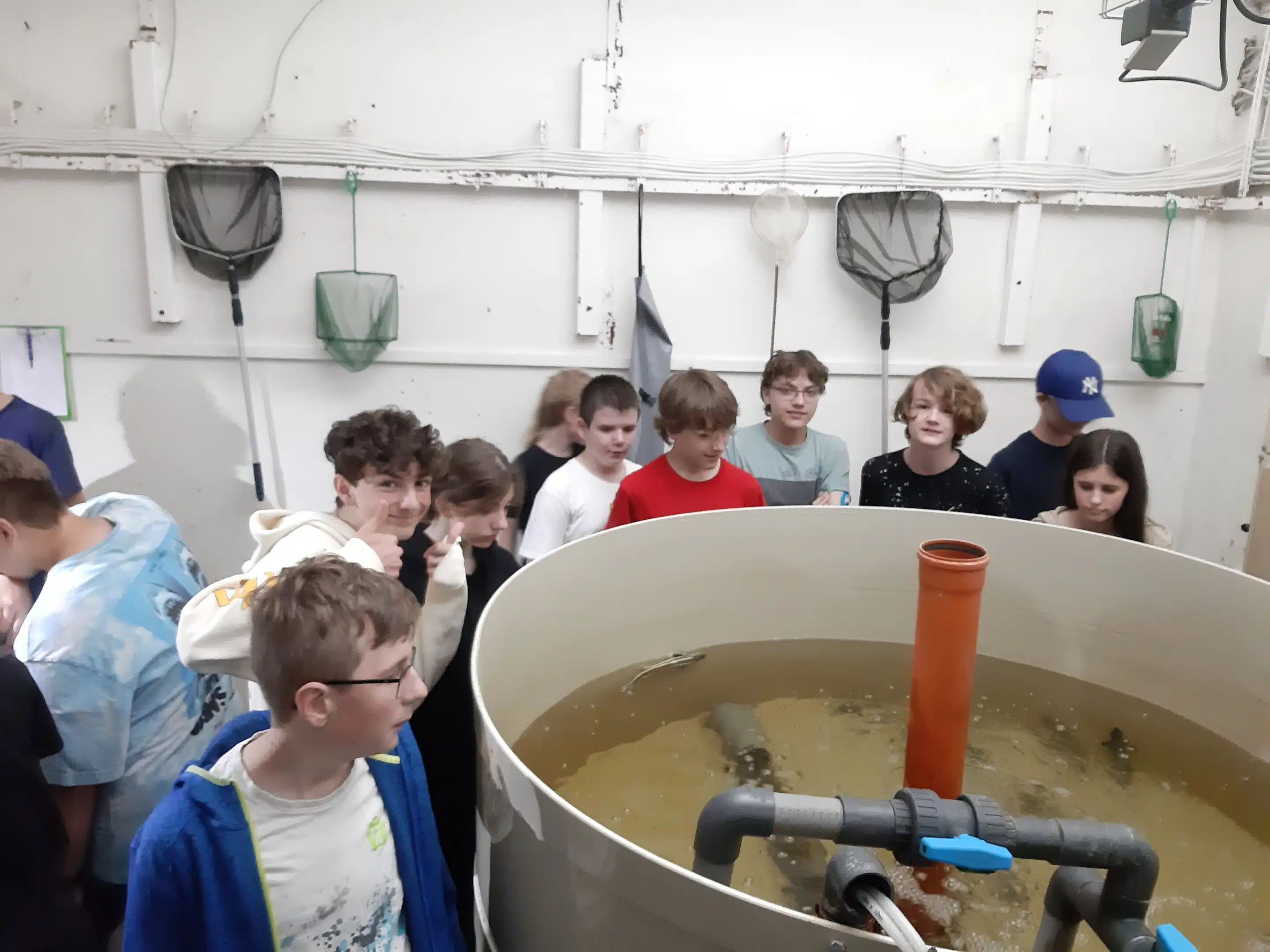 Programy pro školy - návštěva žáků na aquaponické farmě