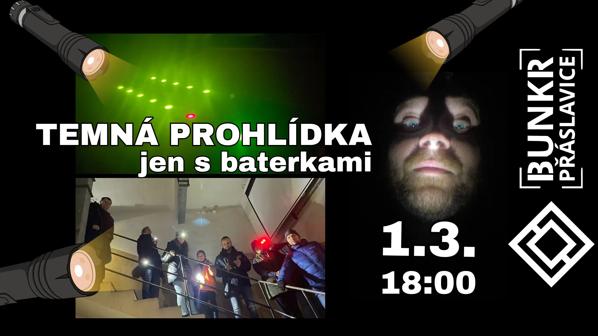 Temná 1.3. Temná hororová prohlídka bunkru