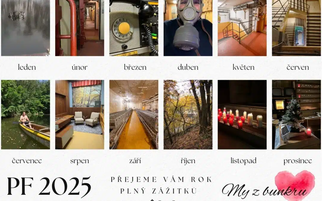 PF2025… rok plný zážitků přejeme MY Z BUNKRU