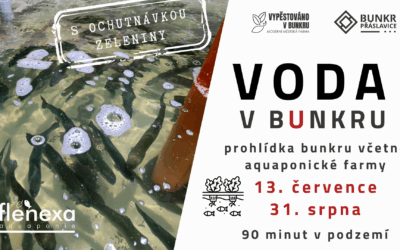31.8. v 10:00 „voda v bunkru“