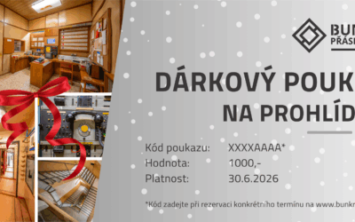 Dárkové vánoční poukazy v prodeji