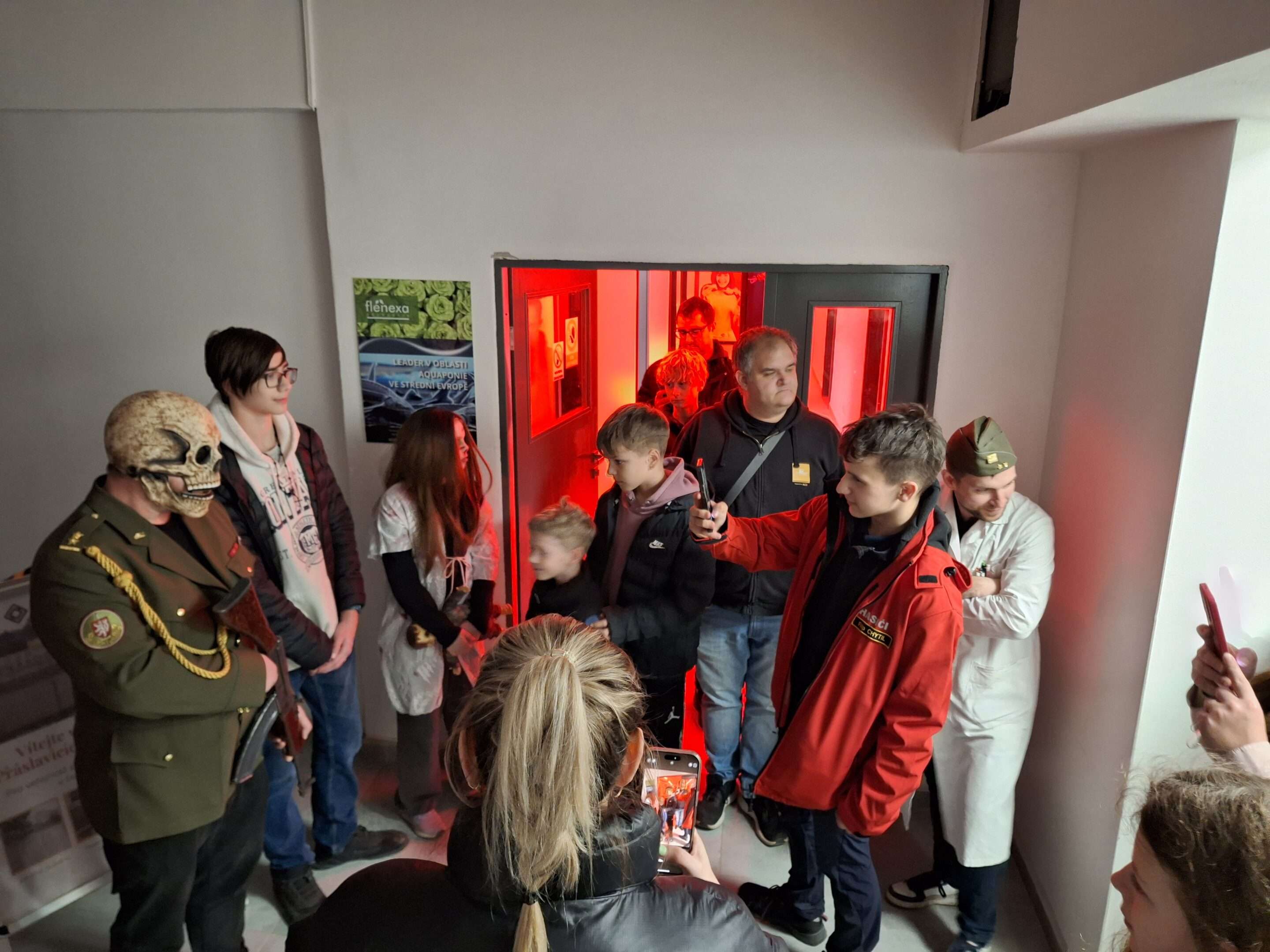 Noc vědců v bunkru Přáslavice